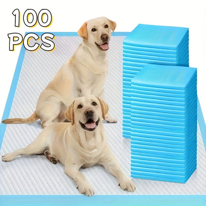 Puppy Pads XXL & XL Super Absorbent – Leak-Proof & Odor-Resistant Pet Training Pads for Potty Training & Accident Management, Home Use, 50 / 100 / 200 Count (23.62" or 28x34 Inch)