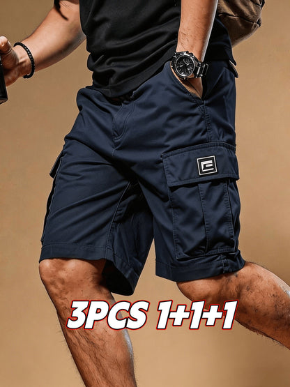 Men's Cargo Shorts - Drawstring Waist With Pockets Weekend Style 215653