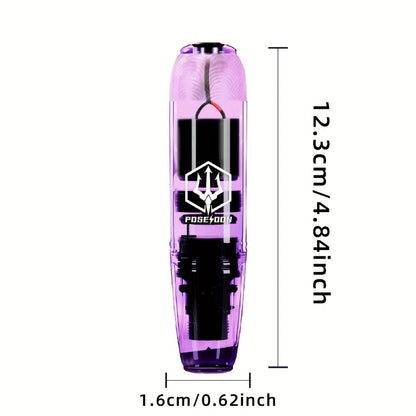 POSEIDON TK039 Tattoo Pen Kit Wireless Rotary Machine with LED Display Coreless Motor 20 Cartridge Needles 10 Inks Practice Skin & Complete Tattoo Supplies for Beginners & Professional Artists