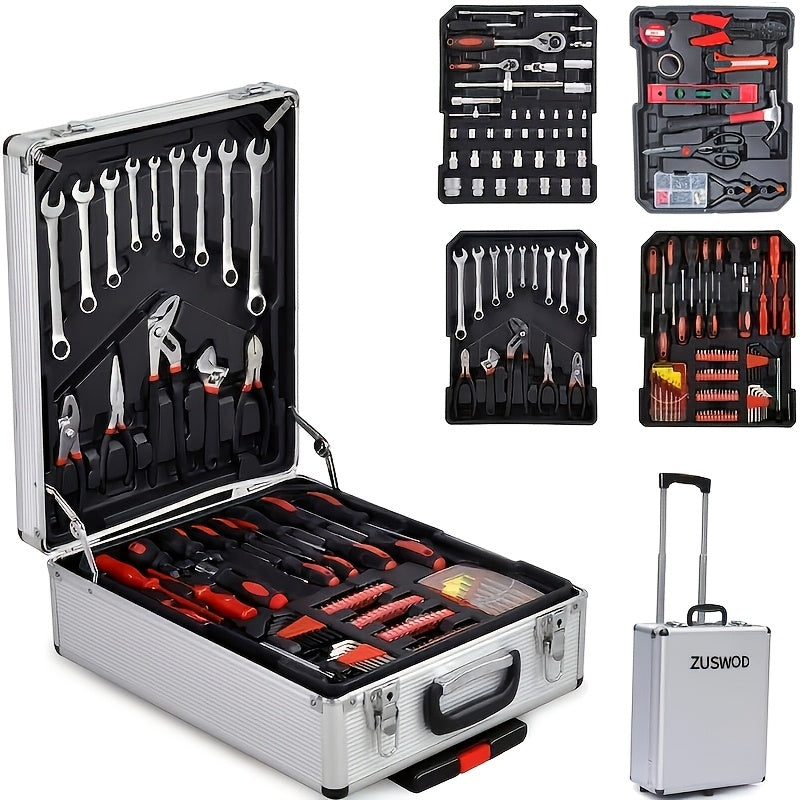 Professional Tool Set, Multi-functional Toolbox, Portable Design, for Home And Car Repair, A Tool Set for Enthusiasts And Professionals, A Gift for Friends, Local Shipping