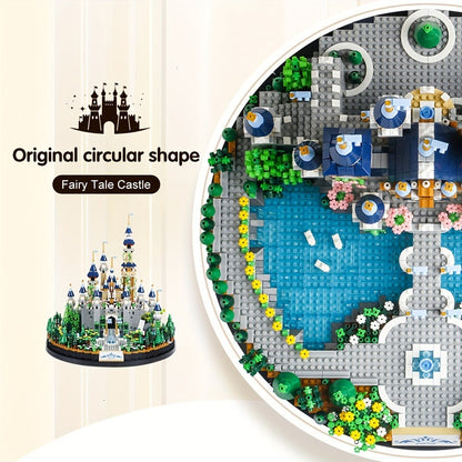 3600PCS Princess Castle Building Blocks Fairytale Palace STEM Micro Brick Architecture Kit for Girls Ages 8+ – Creative Birthday Christmas Valentine's Day Gift, Home Room Decor Display Piece