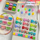 MORDDA Nine-grid Romantic Summer Dopamine 9-color full set