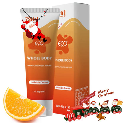 Natural Deodorant Cream 72-Hour Odor Protection – Aluminum-Free Body Deodorant with Lavender & Orange Scent | Long-Lasting Skin-Safe Formula for Women & Men | Sensitive Skin Friendly Cream Tube Deodorant
