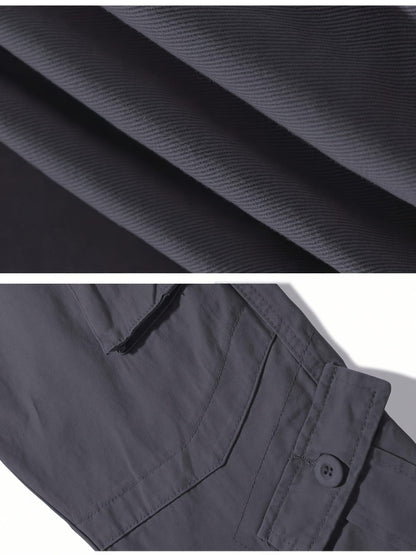 Men's Cargo Pants - Regular Fit With Pockets