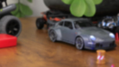 Drift RC Car 1:24 Scale S814 High-Speed 360° Spin Remote Control Stunt Car for Kids Teens Adults – Indoor Outdoor Drift Vehicle Toy, Birthday Christmas Gift, 5 Colors Grey Orange Blue Green Purple