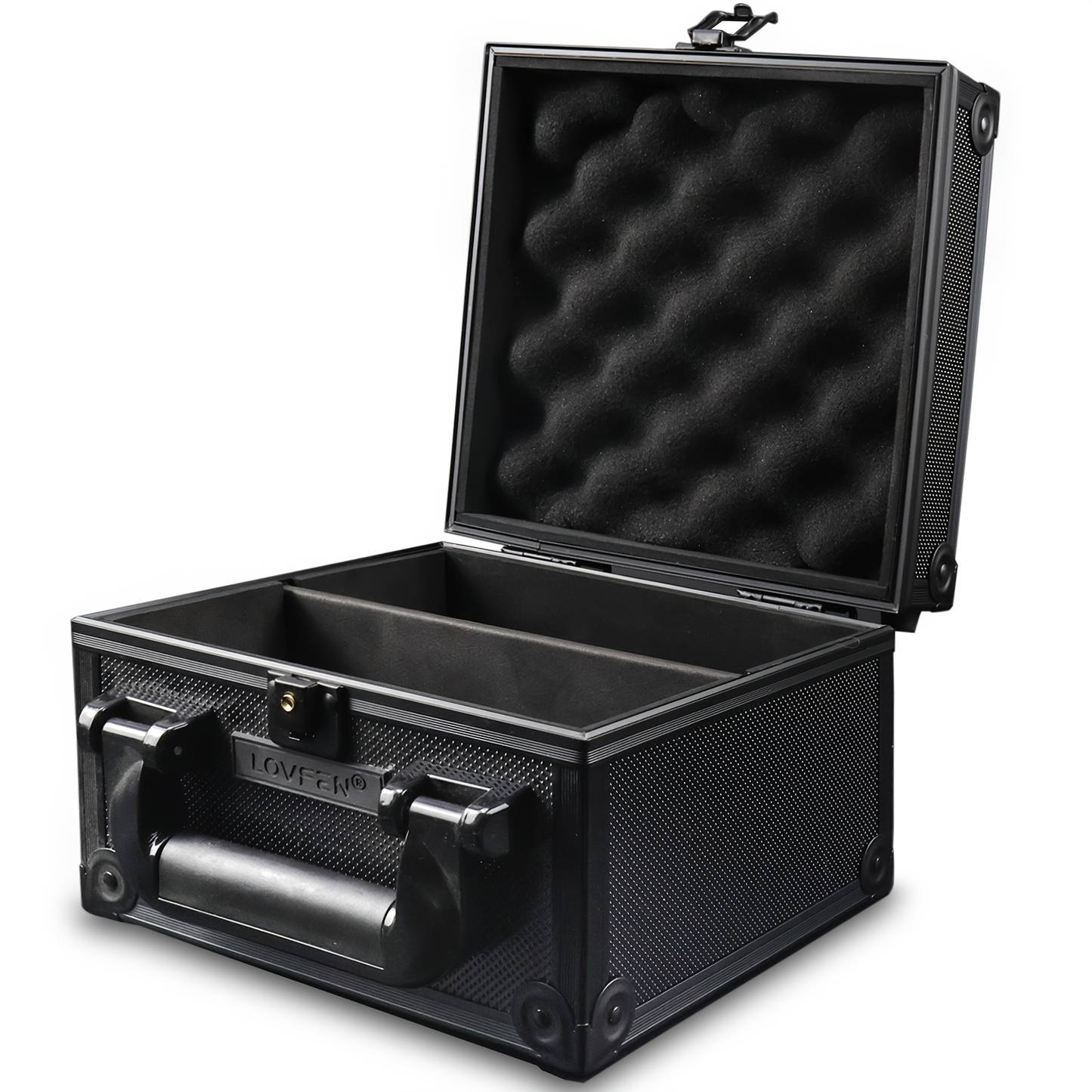 Trading Card Storage Box Topload Case - Fits 3x4 35PT Rigid Holders, 18 Colorful Dividers, 6 Foam Stoppers, Holds 600+ Cards, Sports Card Organizer