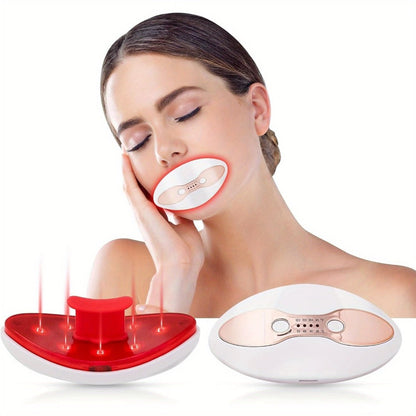 Lip Plumper Device for Women – Electric Lip Shaper & Trainer with 4 Adjustable Heating Temperatures for Fuller, Plumper Lips, Portable Beauty Tool Gift