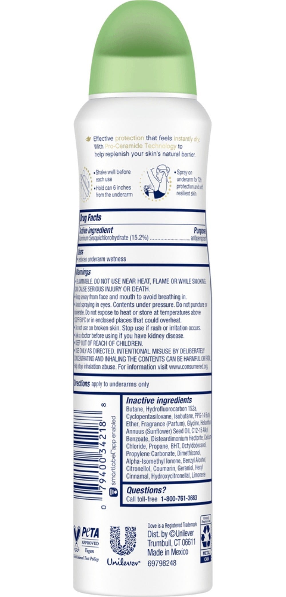Dove Women Deodorant Spray 150ml Long-Lasting Scent Protection Anti-Perspirant Body Spray for Women – 48H Freshness, Gentle on Skin, Bulk Pack Options