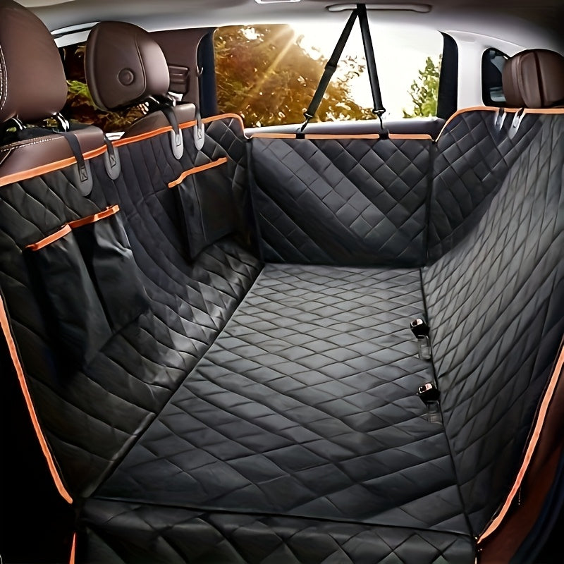 Pet Car Seat Cover for Dogs, Dog-Specific Car Seat, Full-Coverage Stain-Resistant Mat, Small Size & Universal for Medium & Large Dogs