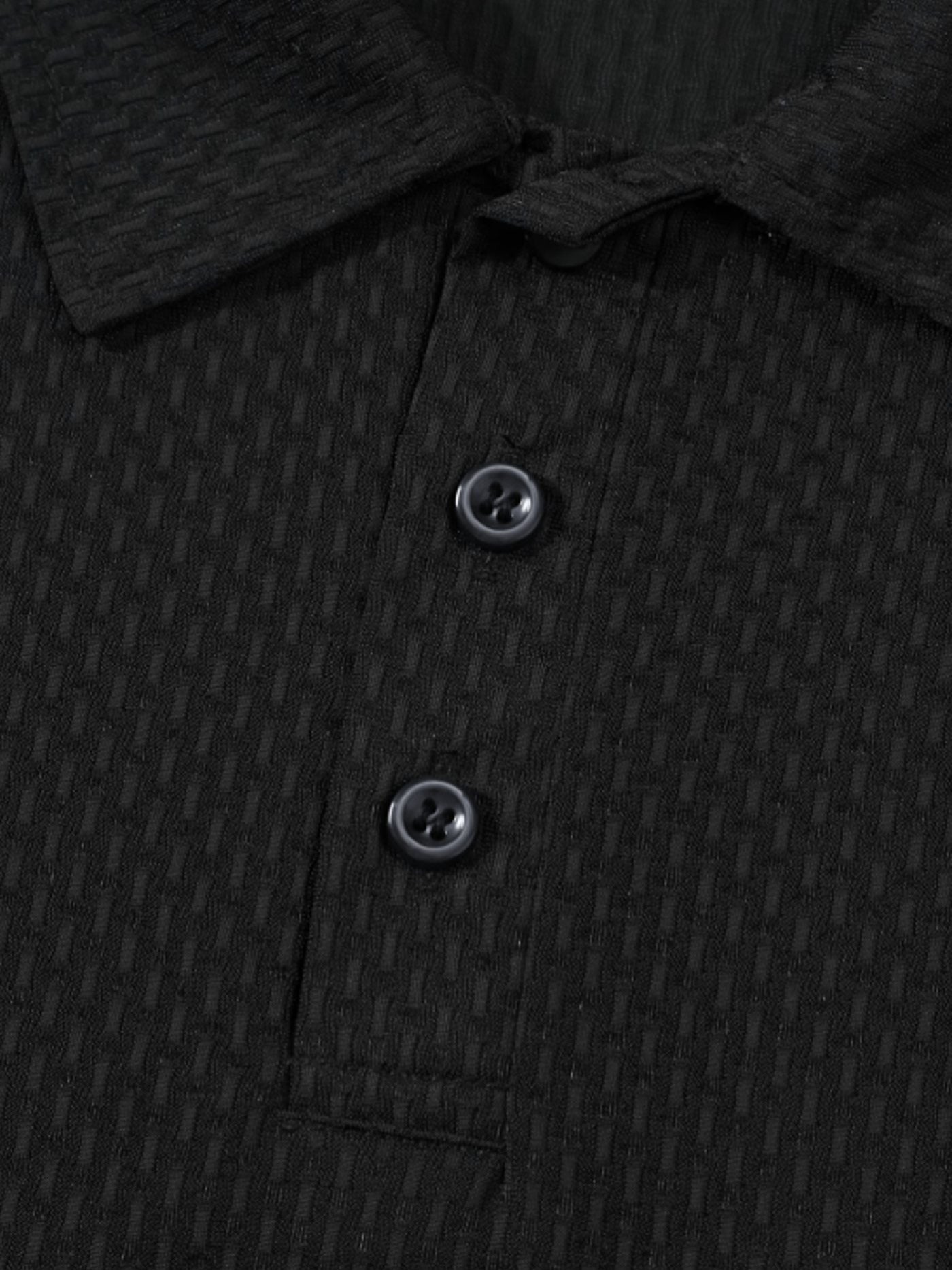 Men's Solid Color Shirt - Short Sleeve 770021