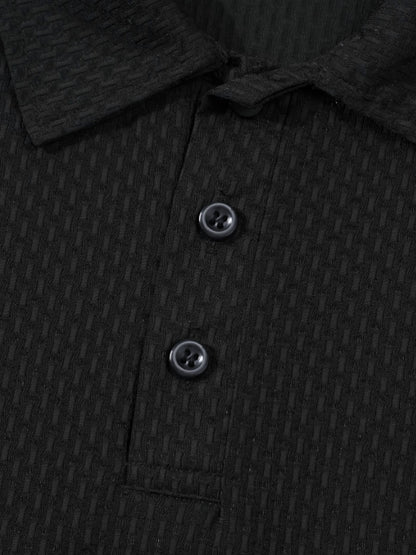 Men's Solid Color Shirt - Short Sleeve 770021