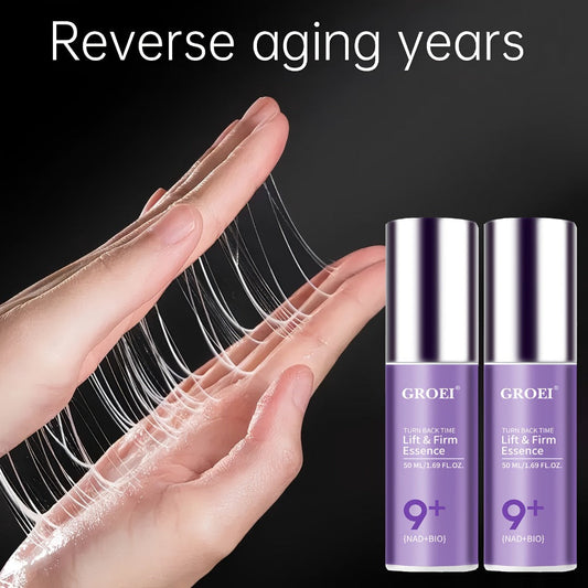 NAD+ NMN Anti-Aging Face Serum Bio Boosting Nicotinamide Mononucleotide Skin Firming Lifting Wrinkle Fine Line Repair Moisturizing Serum All Skin Types 1.7 fl oz