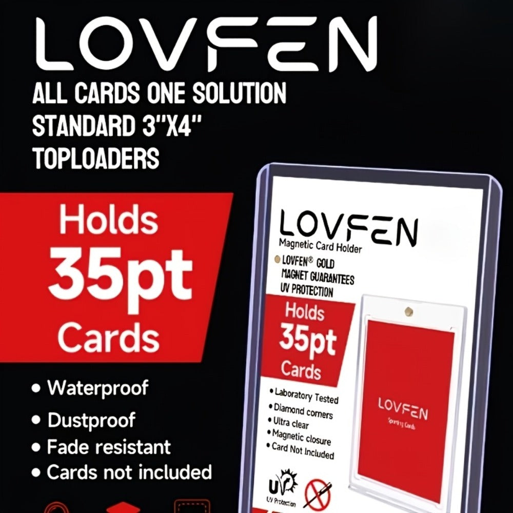 Top Loader Card Sleeves Combo Set 100/500/1000/2000pcs – 35pt 3x4 Inch Hard Card Holders with Soft Sleeves for Baseball, Football, Soccer & Collectible Trading Cards Protection