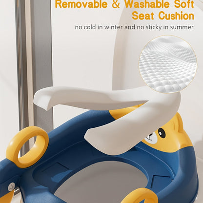 Potty Training Seat - Non-Slip Toilet Upgraded 2-In-1