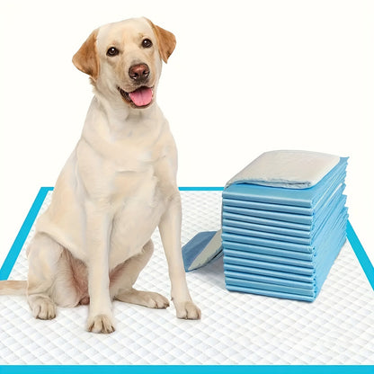 Dog Urine Pads Super Absorbent 23.6"x23.6" – Ultra-Thick Puppy Training Pads & Pet Toilet Pads, Rapid Liquid Lock, 50 / 125 / 300 Count Value Packs