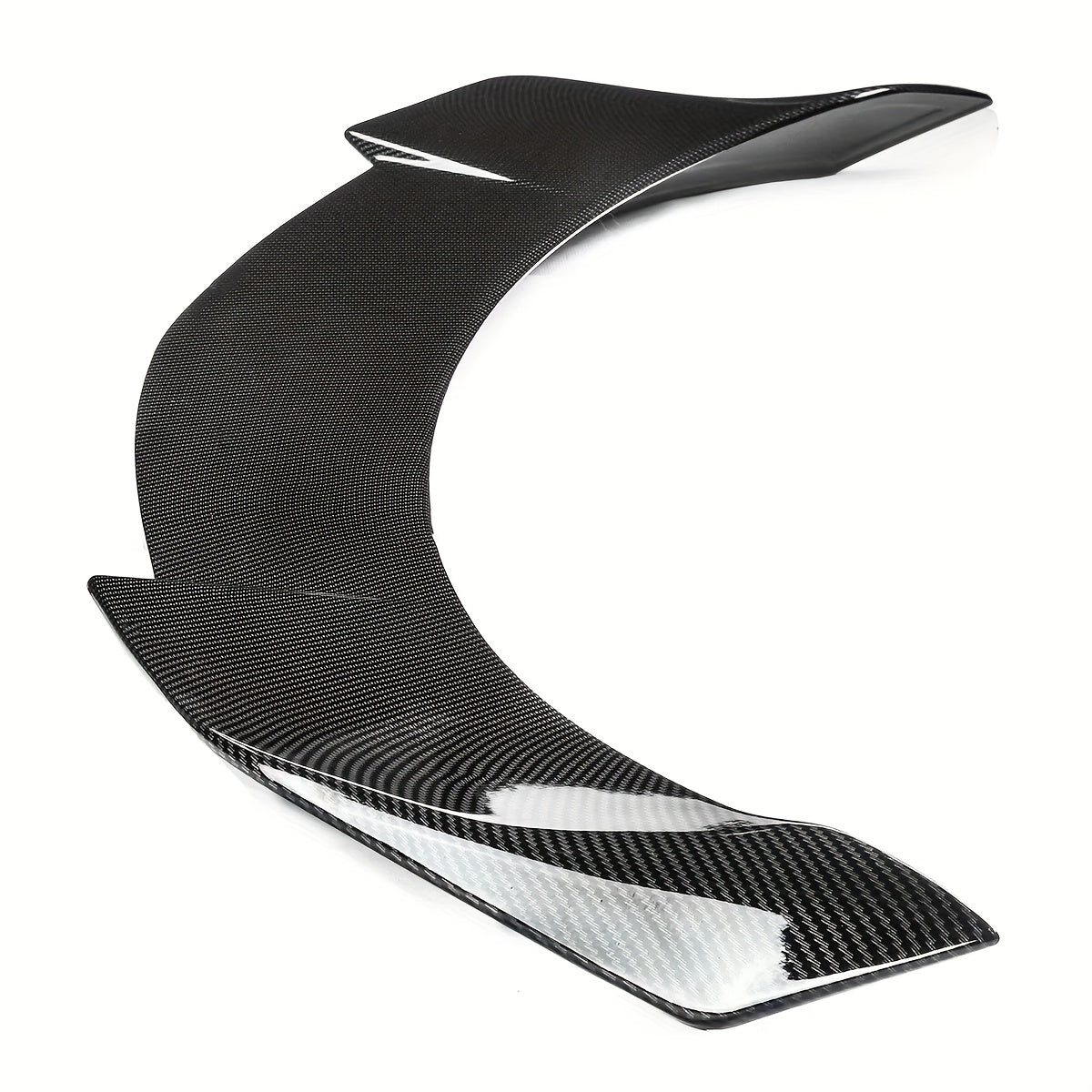Rear Trunk Duckbill Spoiler for 2018-2022 for TOYOTA Camry All Models SE XSE XLE LE 4-Door, High Kick V-Style Trunk Lid Spoiler Wing, Gloss Black/ Carbon Pattern, 1pc