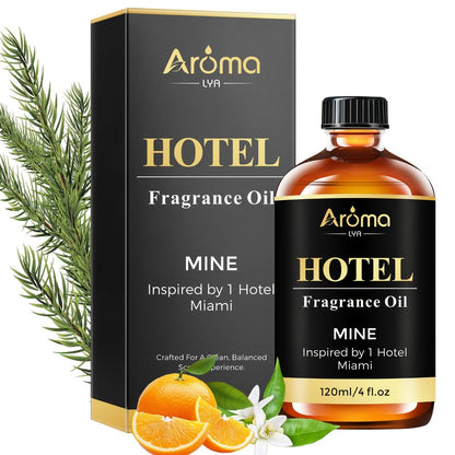 Hotel Fragrance Oil 4oz – Luxury Resort Scents for Diffuser, Candle, Humidifier & Car | M Way, White Tea, Carlton, Beach Villas