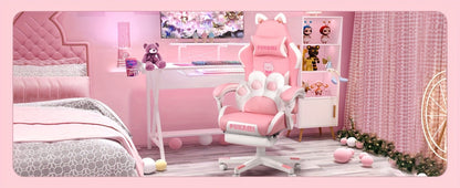 Cat Ear Gaming Chair, High-Back Gaming Seat for Comfortable Everyday Seating detail image - detail view 19