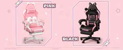 Cat Ear Gaming Chair, High-Back Gaming Seat for Comfortable Everyday Seating detail image - detail view 20