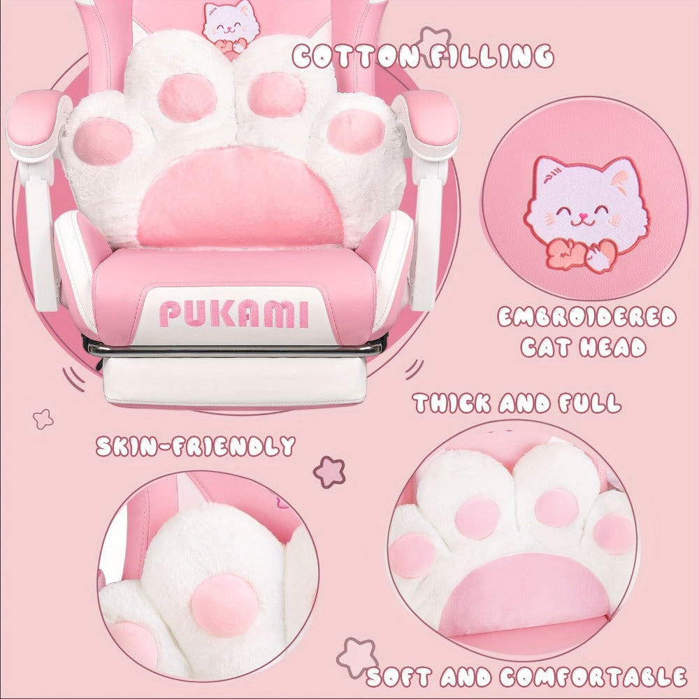 Cat Ear Gaming Chair, High-Back Gaming Seat for Comfortable Everyday Seating detail image - detail view 5