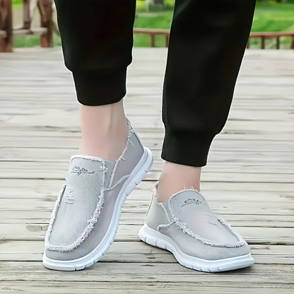 Men's Loafers & Flats - Breathable Mesh Lace-Up for Everyday Wear 161445