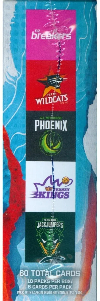 Topps Chrome NBL Basketball Mega Box 2024-25 – Factory Sealed 60 Cards 10 Packs, Refractors & Autographs, Collector Gift for NBL Fans & Basketball Card Collectors