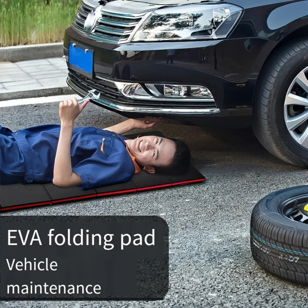 EVA Foldable Work Kneeling Pad - Waterproof Thermal Insulation Mat for Car Repair, Camping & Outdoor Use - 1 or 2 Pack