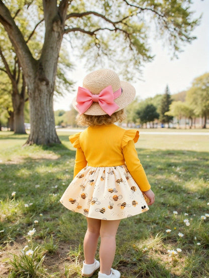 Girls' Casual Dress - Playful Everyday Style 686245