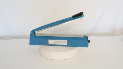 Impulse Heat Sealer 8" & 12" | Adjustable Temperature Poly Bag Sealing Machine for Plastic, Mylar, PE & PP Bags – Portable Manual Heat Sealer for Home, Restaurant, Retail & Food Storage