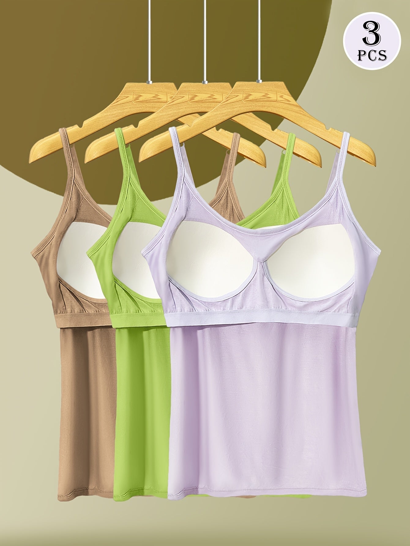 Unisex's Solid Color Camisole - Sleeveless 247525