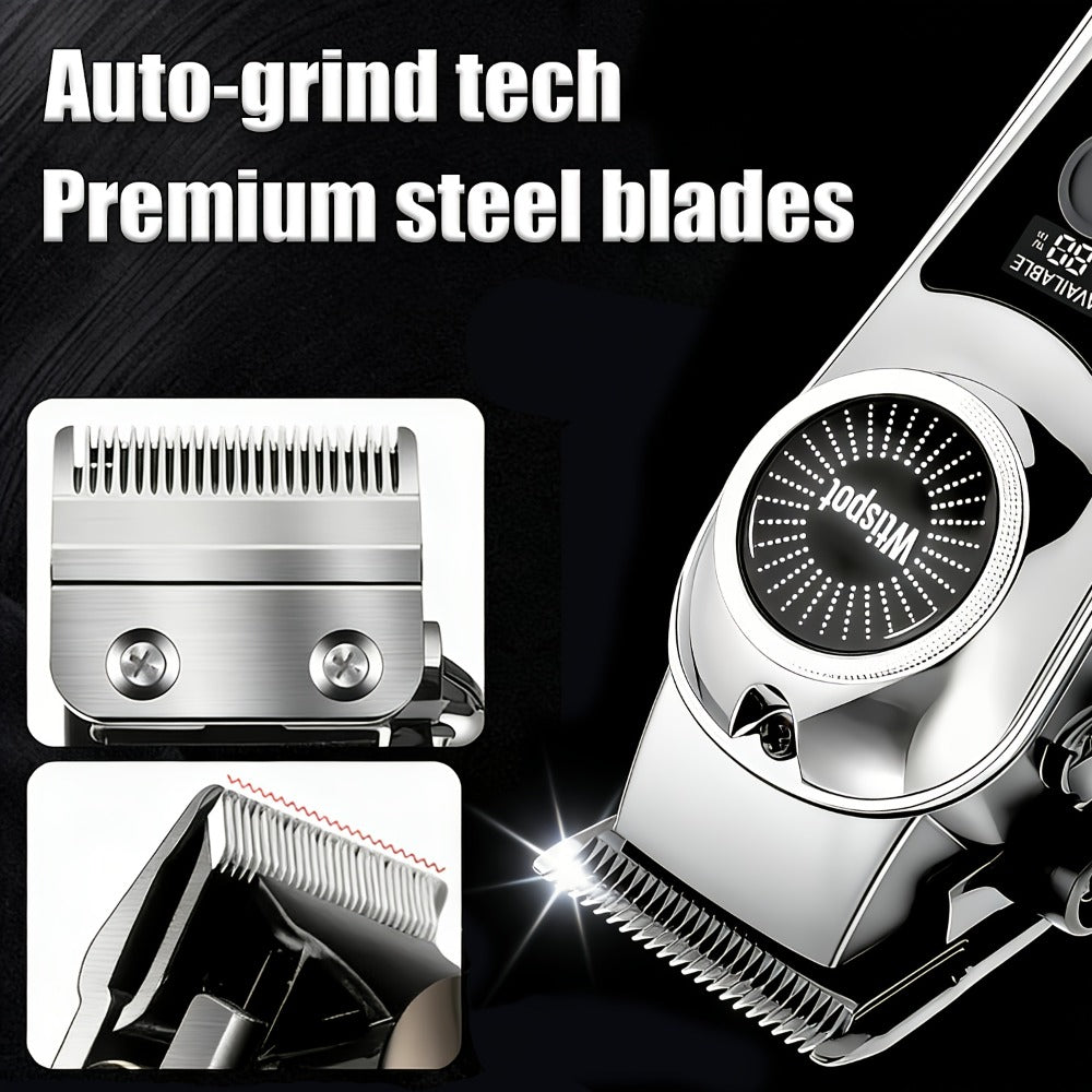 3-in-1 Grooming Kit for Men — Electric Hair Clipper, Nose Hair Trimmer & Shaver Set, USB Rechargeable Lithium Battery Cordless, 2 3 4-Piece Options, Black & Golden, Gift for Husband Boyfriend Father