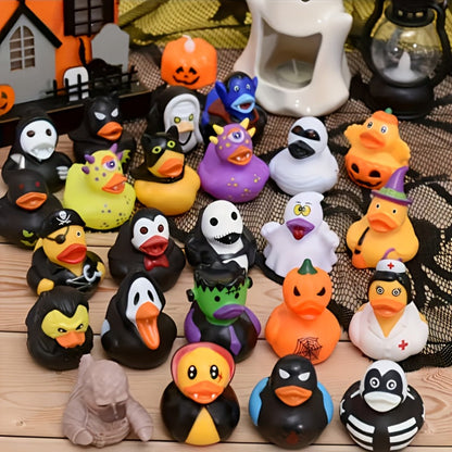 Rubber Duck Toys Bulk 20 or 100pcs – Novelty Squeeze Duckies for Party Favors Goodie Bag Fillers Kids Birthday Bath Toy Decoration