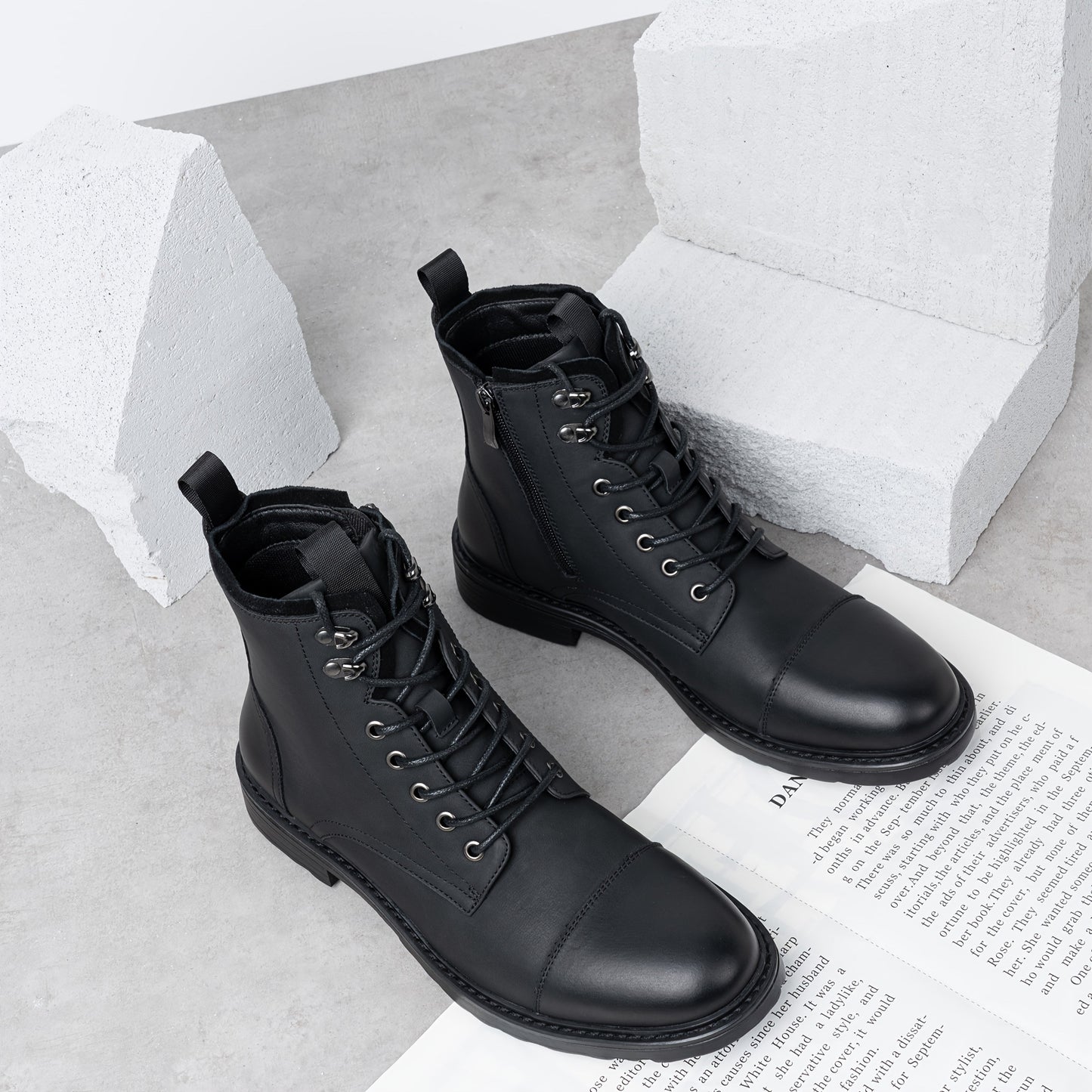 Men's Boots - Non-Slip Sole for Outdoor & Travel 79685 579685