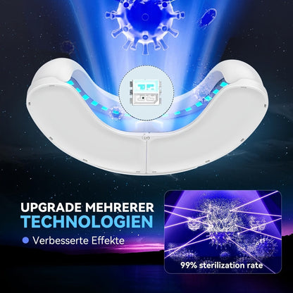 Nail Fungus Treatment Device – FDA Cleared Light Therapy for Toenails & Fingernails, Foldable Laser Nail Cleaning Device for Discolored & Thickened Nails, At-Home Nail Care Gift