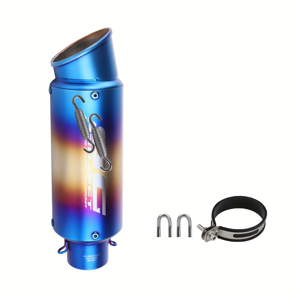 Motorcycle Exhaust Pipe 51mm & 60mm - Stainless Steel Slip-On for NMAX 125/155, Suzuki GSX650F, GSX1250 & GSX650R | Performance Exhaust Upgrade