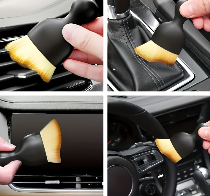 Car Detail Brush Set, 10pcs Automotive Detail Tool Kit, Interior Cleaning Kit Includes: 3 Car Detail Brushes 3 Wire Brushes 2 Soft-Bristle Dusting Brushes 2 Long-Handled Crevice Brushes Ideal For: Car Interiors, Wheels, AC Vents, Engine Compartme