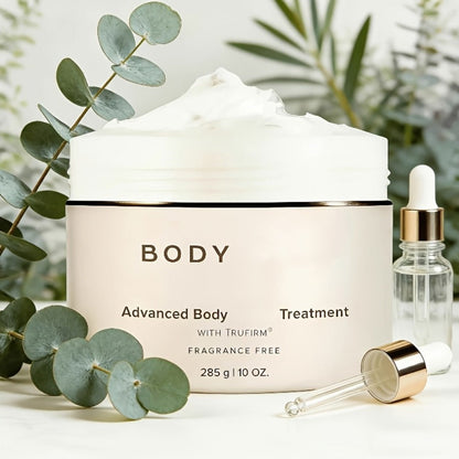 Firming Body Care Cream 285g – Advanced Natural Ingredients Moisturizing Lotion for Face & Whole Body, Restores Skin Elasticity & Nourishes All Light Beige Skin Types, Daily Skin Tightening Cream