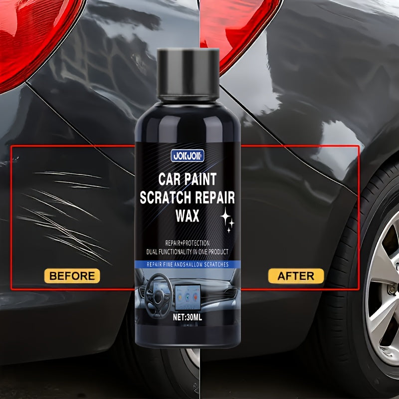 Car Paint Restoration Kit - Scratch Repair Renewal Paste - Automotive Paint Maintenance Set - Multi-Color Paint Compatible - Upgraded Paint Care Paste - Car Paint Wax - Gloss Enhancement - 1.01oz