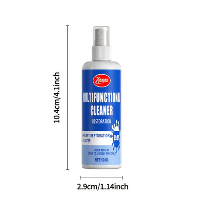 Kitchen Degreaser Spray Heavy Duty Oil Stain Remover Quick-Dissolving Formula for Stove Oven Microwave Cooktop Metal Surfaces Cuts Grease Refurbishes Appliances No Harsh Chemicals Includes Sponge Towel