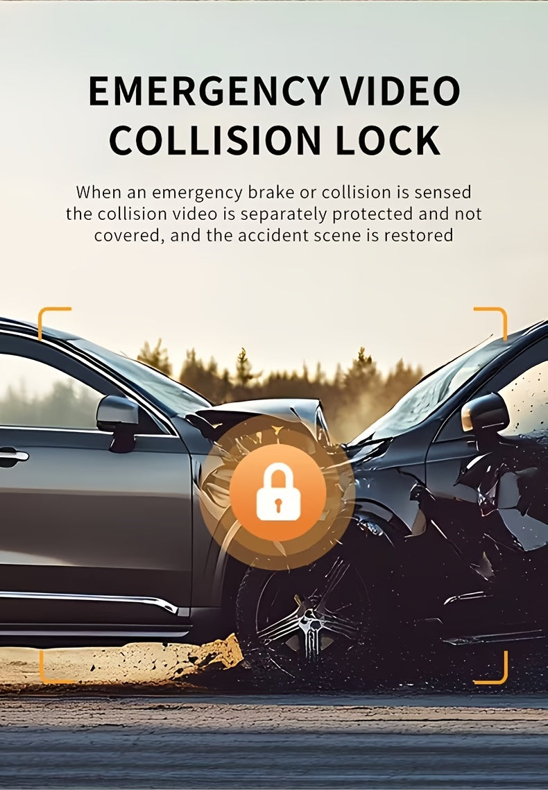 This Is a Comprehensive Driving Recorder Set Featuring Four Lenses, Offering 360-Degree Coverage with 1080P Resolution for The Front And 720P for The Rear, Sides, And Full Display. It Includes High-Definition Night Vision, WDR, G Sensor