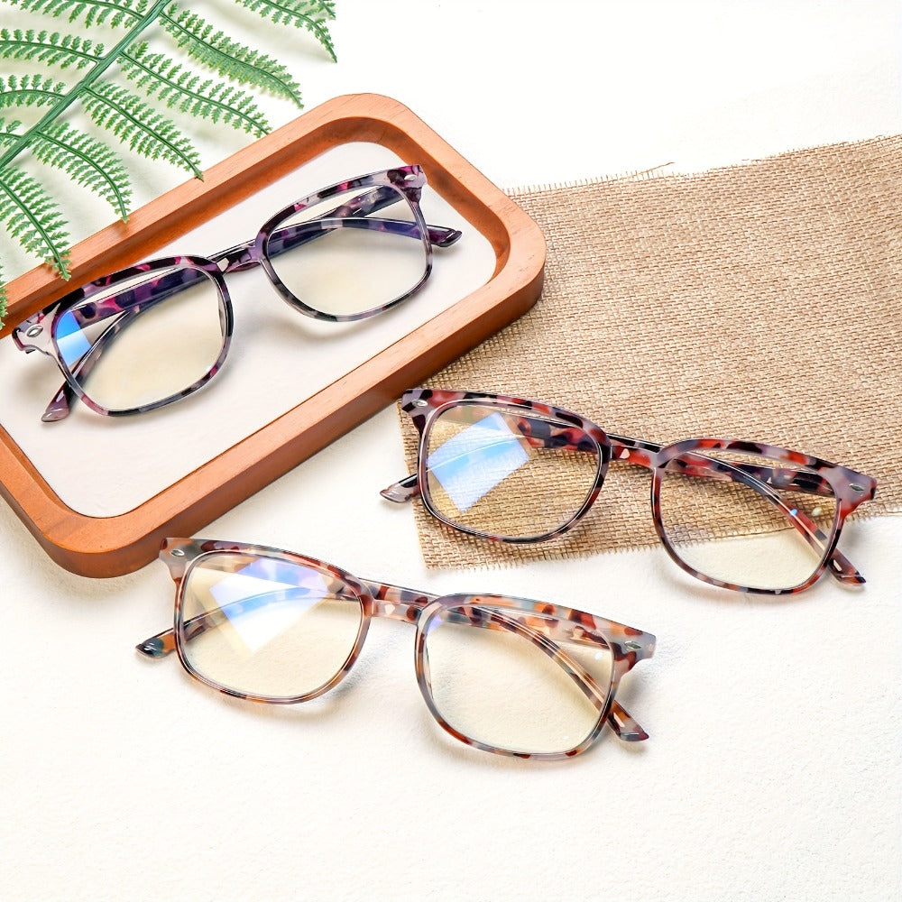 Blue Light Blocking Reading Glasses for Women 5-Pack – Stylish Computer Readers with Spring Hinges, Anti-Blue Light Lenses, Multiple Strengths 1.0–4.0x, Multicolor