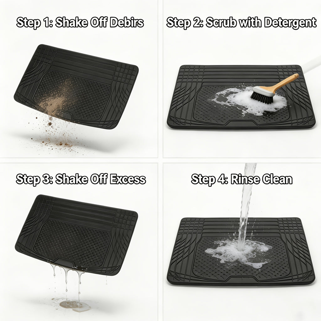 Anti Slip And Durable Car Trunk Mat, Uniquely Designed, Waterproof Car Trunk Floor Mat, Can Protect The Vehicle From Dirt And Scratches, Suitable For Most Sedan SUVs