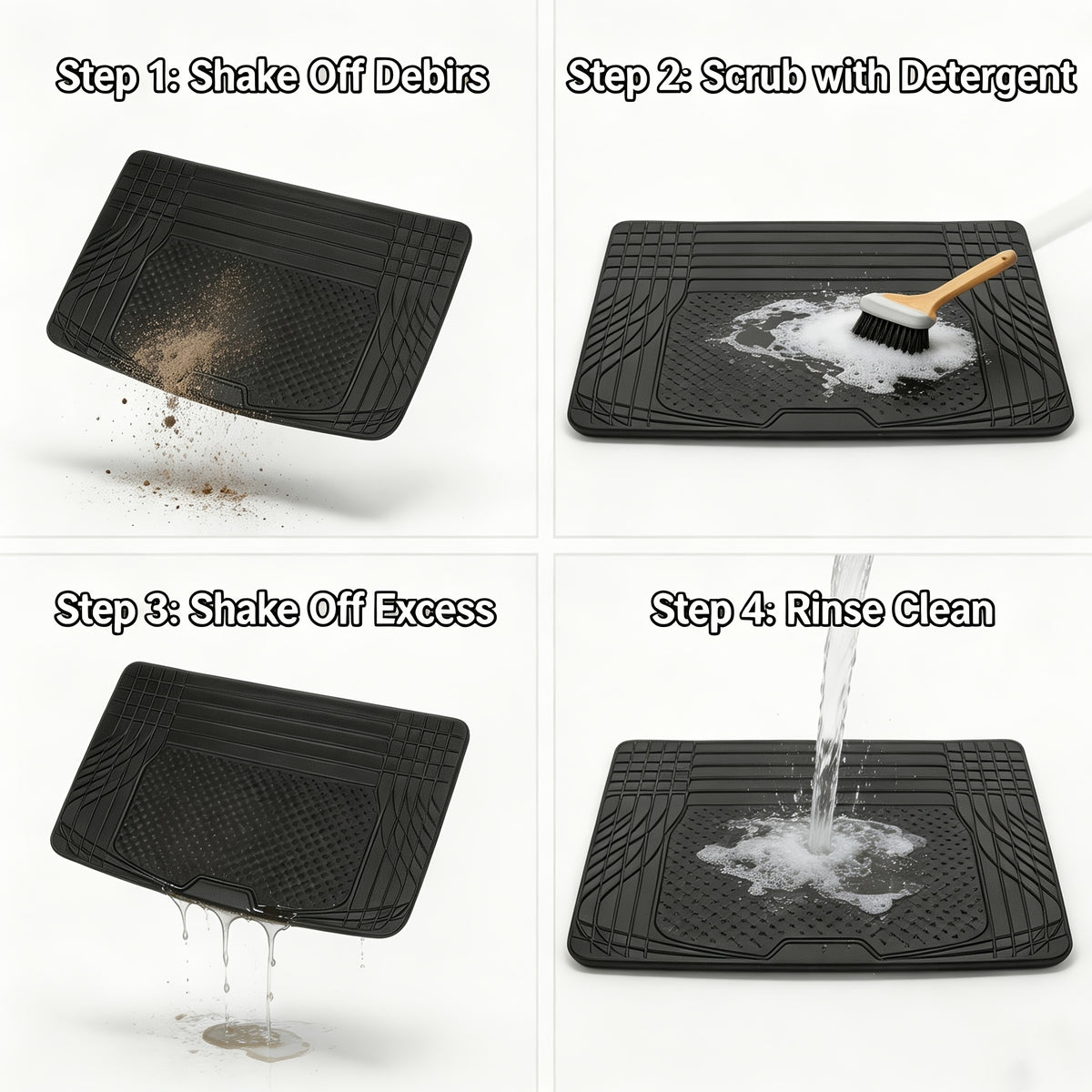 Anti Slip And Durable Car Trunk Mat, Uniquely Designed, Waterproof Car Trunk Floor Mat, Can Protect The Vehicle From Dirt And Scratches, Suitable For Most Sedan SUVs