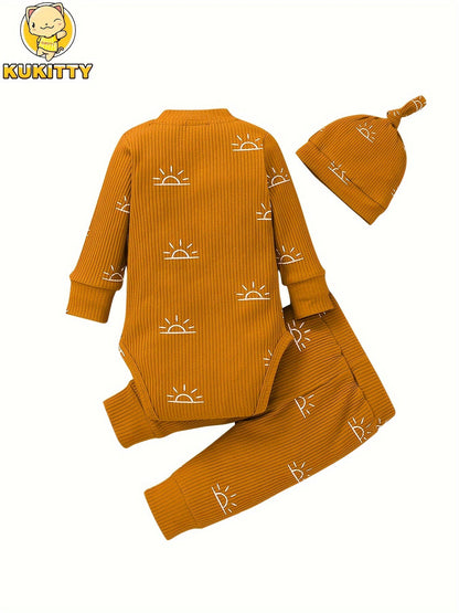 Baby Boys Outfit Set - Long Sleeve