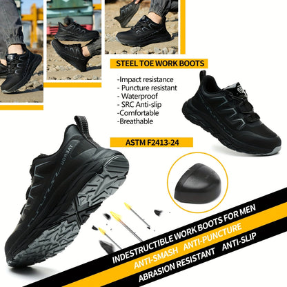 Men's Work & Safety Shoes - Non-Slip Sole Lightweight for Everyday Wear 561573