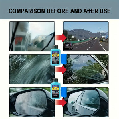 Car Glass Oil Film Remover Paste – Windshield Cleaner & Glass Restorer Cream, Removes Coatings for Auto & Home
