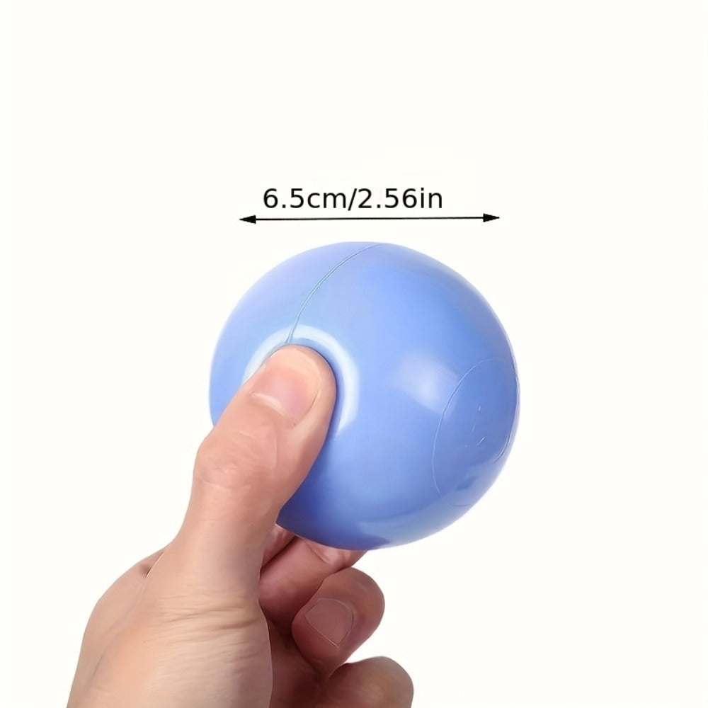 Ball Pit Balls 100/200 Pcs for Babies Toddlers Non-Toxic PE Colorful Ocean Play Balls for Ball Pit Pool Hand Foot Coordination Sensory Toy Birthday Gift Boys Girls