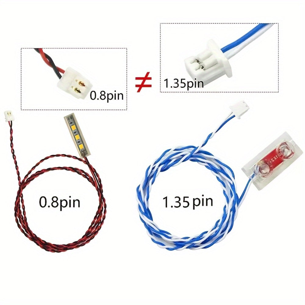 USB Cable for Building Block LED Lighting Kit 30cm & 50cm – DIY Brick Light Power Cable Compatible with LEGO & Standard Building Sets, Illuminate Your Model Display Accessory