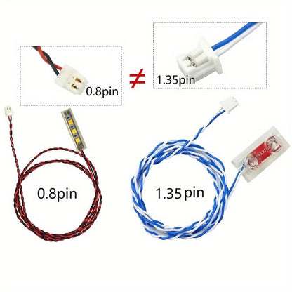 USB Cable for Building Block LED Lighting Kit 30cm & 50cm – DIY Brick Light Power Cable Compatible with LEGO & Standard Building Sets, Illuminate Your Model Display Accessory