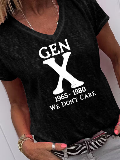 Unisex's Graphic Print T-Shirt - Short Sleeve 019301